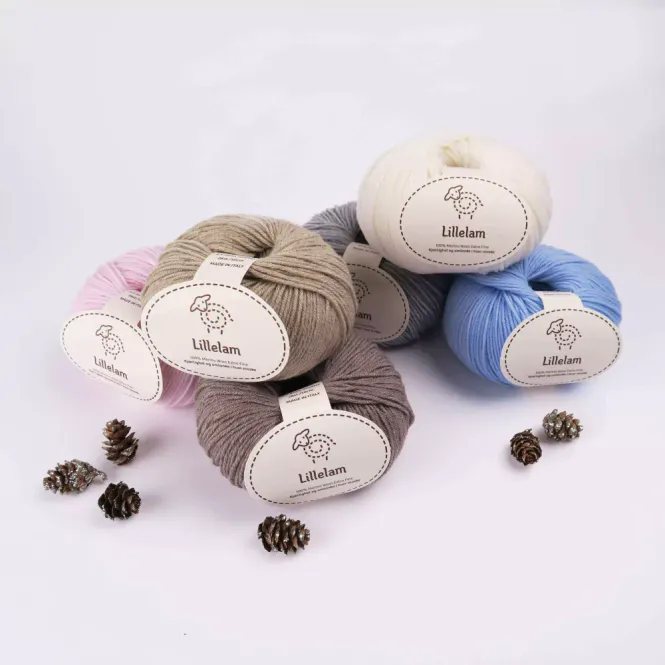 Hovedbilde Lillelam Merinoull 50g