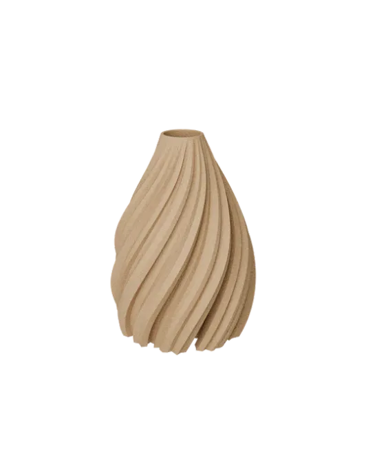 Hovedbilde WAVE LED-Lysestake WOOD