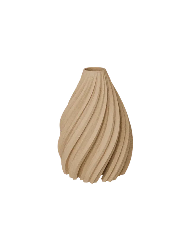 WAVE LED-Lysestake WOOD